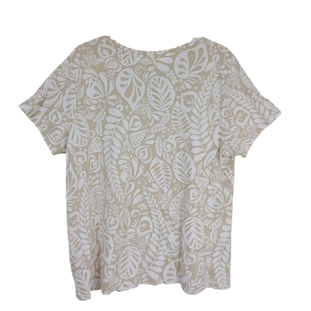Pack 3 Tee Croft & Barrow The Classic Tee Womens 100% Cotton Sz XL T-Shirt Top - Picture 7 of 11